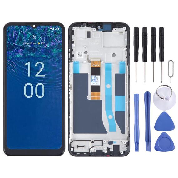 Per Nokia G310 OEM LCD Screen Digitizer assemblaggio completo con cornice