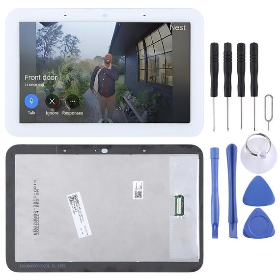 Per lo schermo LCD originale Google Nest HUB Gen2 con digitalizzatore assemblaggio completo