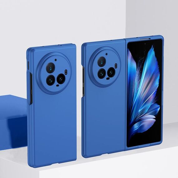 Per vivo X Fold3 Pro Skin Feel PC Custodia antiurto a copertura totale (Klein Blue)
