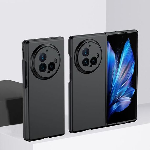 Per vivo X Fold3 Pro Skin Feel PC Custodia antiurto a copertura totale (nero)
