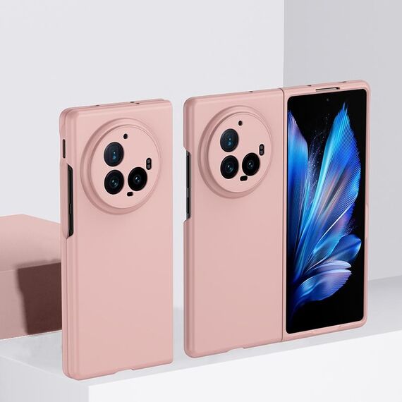 Per vivo X Fold3 Pro Skin Feel PC Custodia antiurto a copertura totale (rosa)