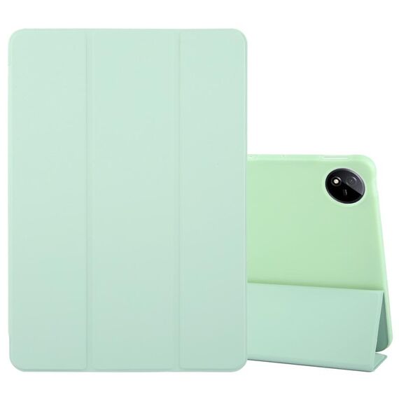 Custodia per tablet in pelle di silicone ripiegabile per vivo Pad Pro 13.0 (verde)
