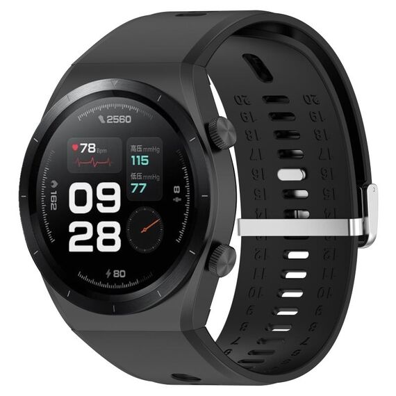Per Xiaomi Watch H1 cinturino per orologio in silicone per orologio da pressione sanguigna (nero)