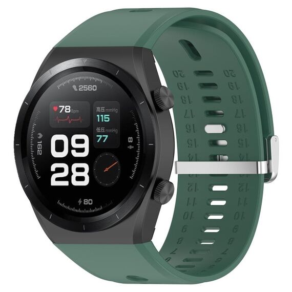 Per Xiaomi Watch H1 cinturino in silicone per orologio per pressione sanguigna (verde scuro)