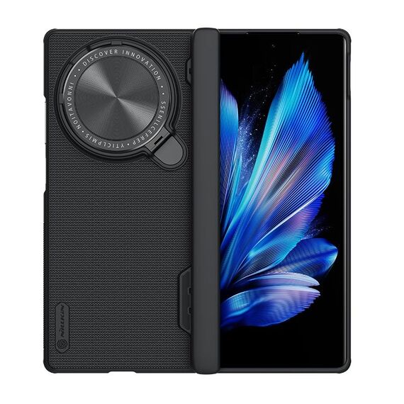 Per vivo X Fold3 NILLKIN Super Frosted Shield Prop PC + Custodia per telefono in TPU (Nero)