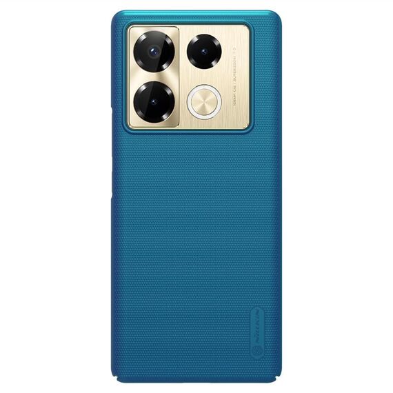 Per Infinix Note 40 Pro+ 5G / 40 Pro 5G NILLKIN custodia per telefono PC satinata (blu)