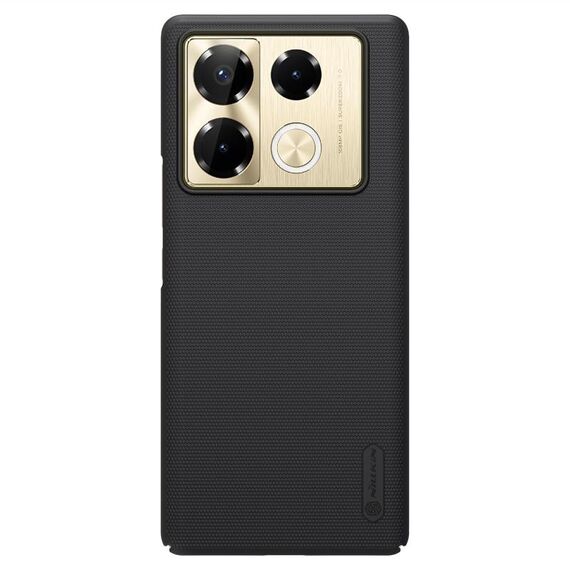 Per Infinix Note 40 Pro+ 5G / 40 Pro 5G NILLKIN custodia per telefono PC satinata (nera)