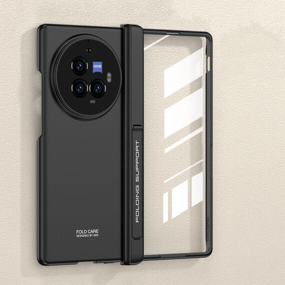 Per vivo X Fold3 Pro GKK Custodia per telefono all-inclusive con cerniera pieghevole magnetica integrata (nero)