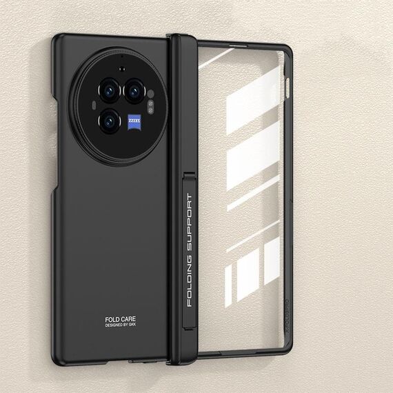 Per vivo X Fold3 GKK Custodia per telefono all-inclusive con cerniera pieghevole magnetica integrata (nera)