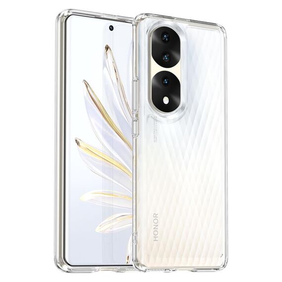 Per Honor 70 Pro + 5G Custodia per telefono TPU serie Candy (trasparente)
