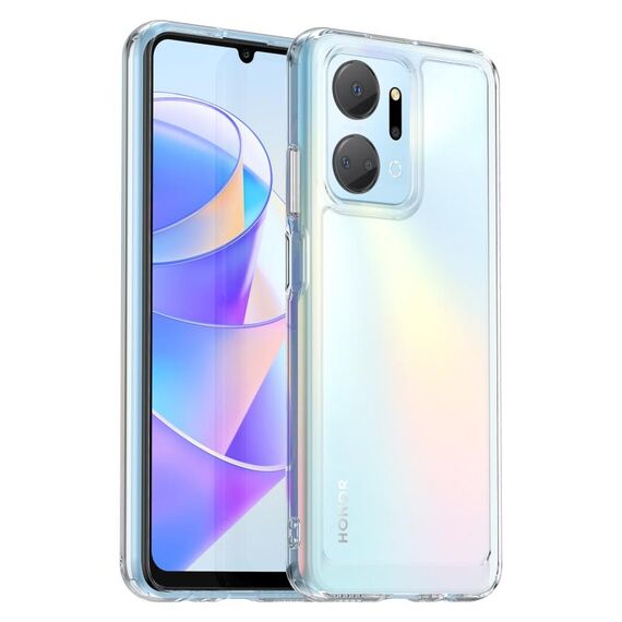 Per Honor Play 40 Plus Custodia per telefono TPU serie Candy (trasparente)