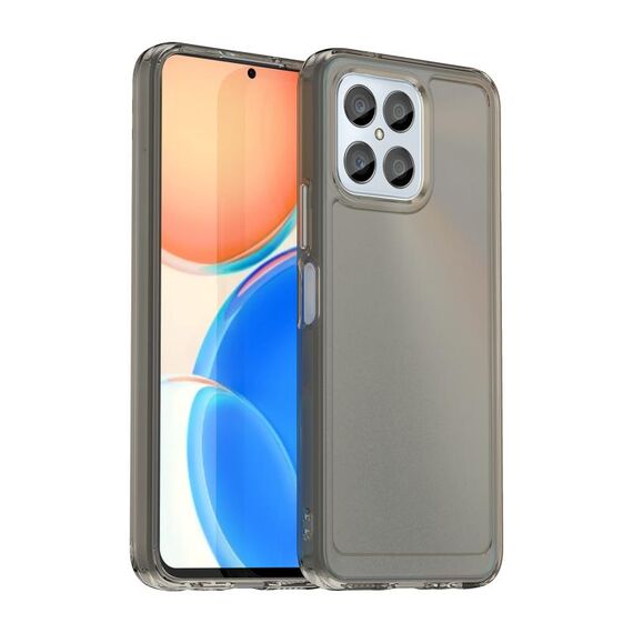 Custodia per telefono TPU serie Candy per Honor X6 5G (grigio trasparente)