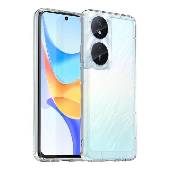 Custodia per telefono TPU per Honor Play 50 Plus Candy Series (trasparente)