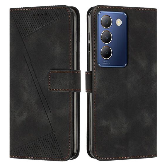 vivo Y100 IDN Dream Triangle custodia in pelle per telefono con cordino (nero)