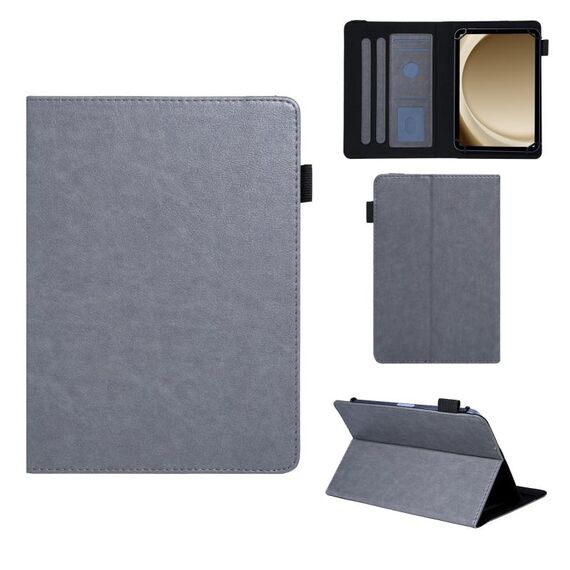 Custodia per tablet in pelle serie straordinaria da 8 pollici (grigia)