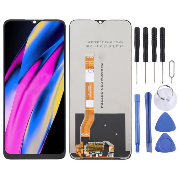 Display LCD OEM con Touch per Realme Narzo 50A Prime RMX3516 EDA006425103