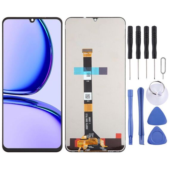 Per schermo LCD OEM Realme C51 RMX3830 con digitalizzatore assemblaggio completo