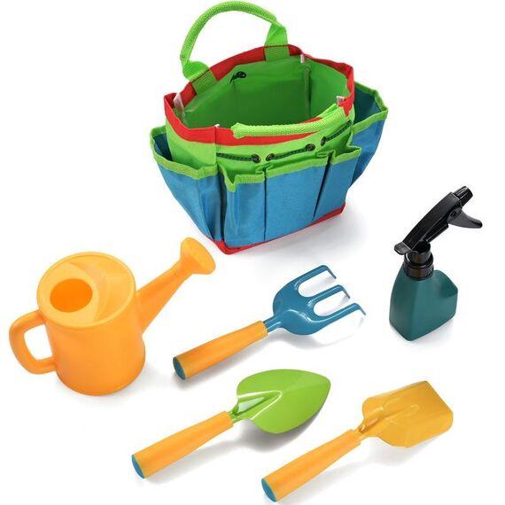 Set di 6 strumenti per acqua di mare da spiaggia, attrezzature da giardinaggio per verdure e fiori