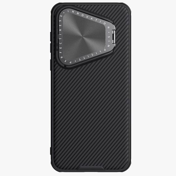 Per Huawei Pura 70 Pro/70 Pro+ NILLKIN Custodia per telefono a specchio con texture CD con specchio nero (Nero)