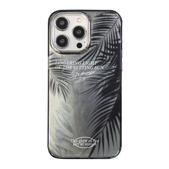 Per iPhone 12 Pro Illustrazione Modello Radiation Design Custodia per telefono antiurto a copertura totale (Frond)
