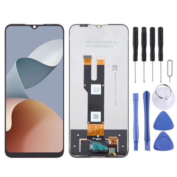 Per schermo LCD ZTE Blade A73 4G 7060 con digitalizzatore assemblaggio completo