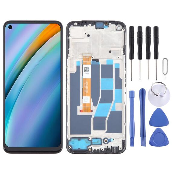 Per OPPO K10 4G OEM LCD Screen Digitizer assemblaggio completo con cornice
