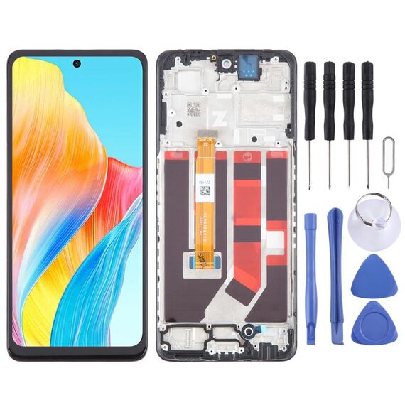 Per OPPO A98 5G OEM LCD Screen Digitizer assemblaggio completo con cornice