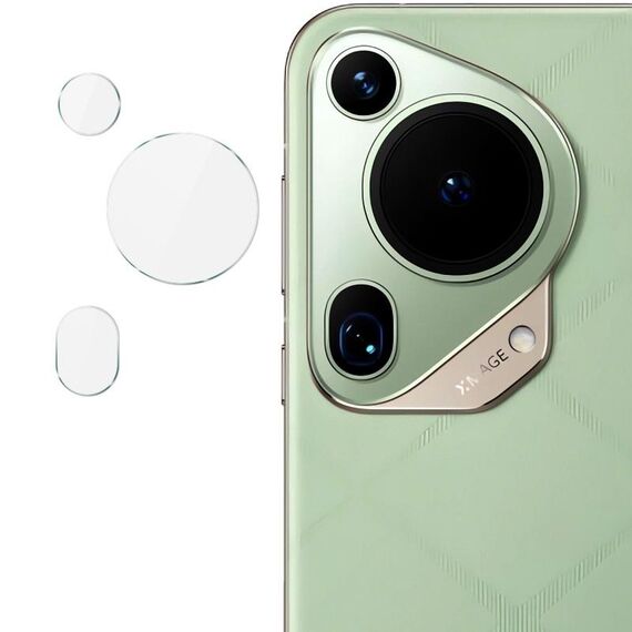 Per Huawei Pura 70 Ultra IMAK Pellicola per obiettivo in vetro per fotocamera posteriore, confezione da 1 set