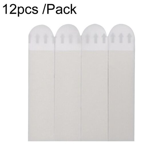 16 x 70 mm 12 pz/pacco forte adesivo inossidabile adesivo rimovibile ganci adesivi per fissaggio domestico adesivi strappabili