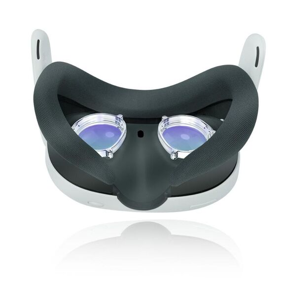 Per montatura magnetica per occhiali Meta Quest 3 VR, specifiche: lente anti luce blu + montatura trasparente