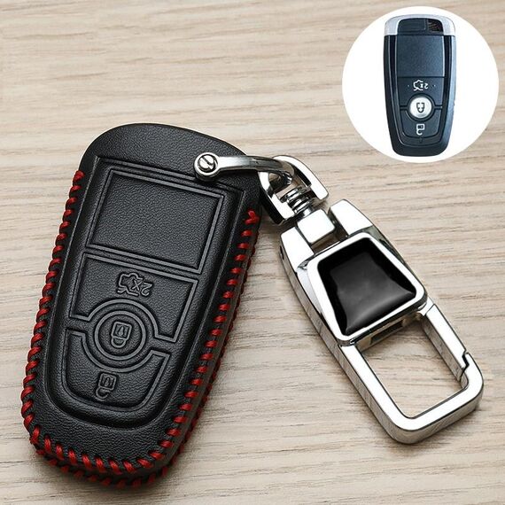 Per Ford Car Key Cover Portachiavi Anti-perso Targa, Stile: G