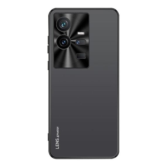 Per vivo iQOO 11 Pro AG Custodia per telefono in acrilico galvanico satinato (nero)