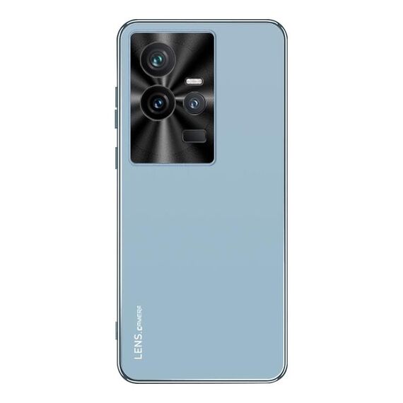 Per vivo iQOO 11 AG Custodia per telefono in acrilico galvanico satinato (Sierra Blue)