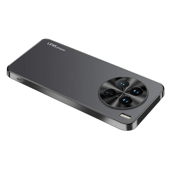 Per vivo X90 Pro AG Custodia per telefono in acrilico galvanico satinato (nero)