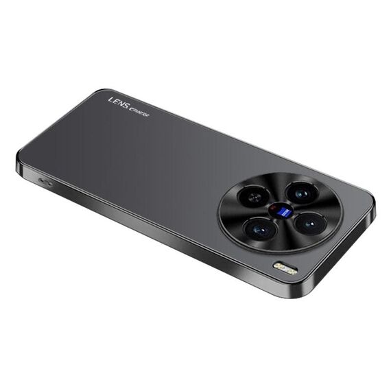 Per vivo X100 Pro AG Custodia per telefono in acrilico galvanico satinato (nero)