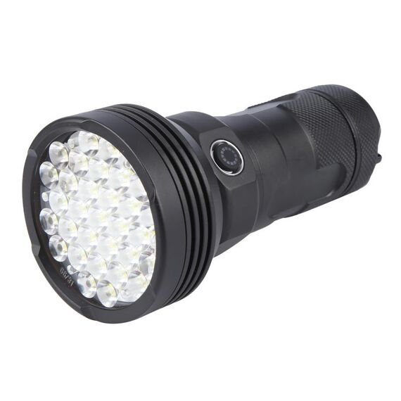 Torcia ricaricabile ad alta luminosità W5202-1 31 LED 5500LM (nera)