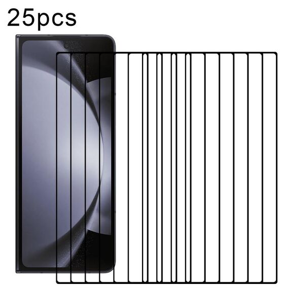 Per Samsung Galaxy Z Fold6 25 pezzi schermo frontale colla completa pellicola proteggi schermo in vetro temperato