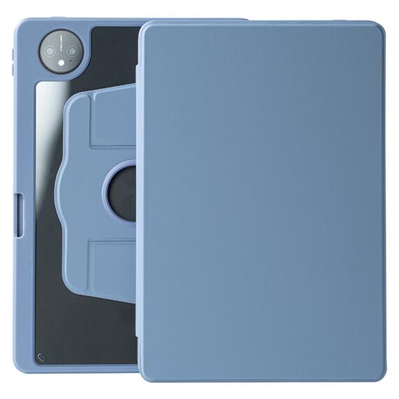 Per Huawei MatePad Pro 11 2022/2024 Custodia in pelle per tablet con supporto di rotazione a 360 gradi in acrilico (viola lavanda)