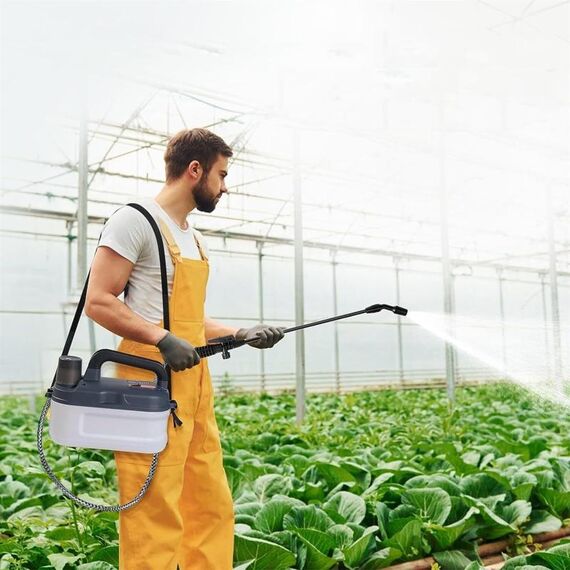 Batteria ricaricabile incorporata da 2000 mAh per atomizzatore agricolo con spruzzatore elettrico da 4 litri