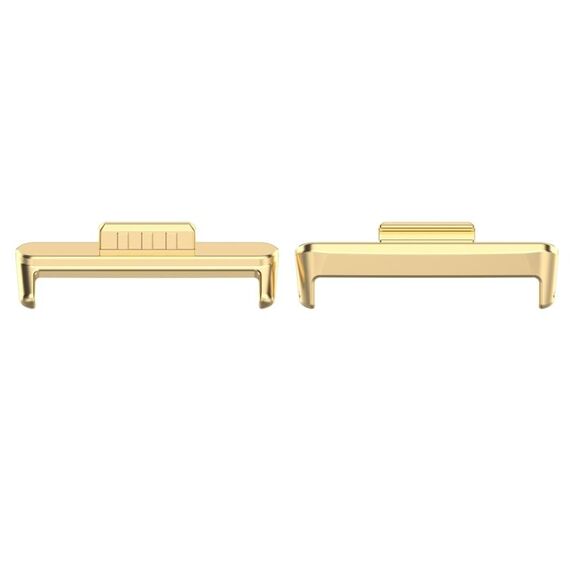 Per Huawei Watch Fit3 20mm 1 paio di connettori per cinturino in metallo (oro)