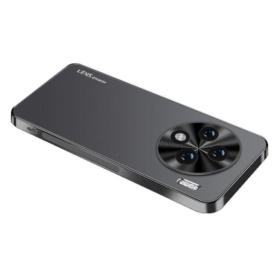 Per vivo X100s AG Custodia per telefono in acrilico galvanico satinato (nero)