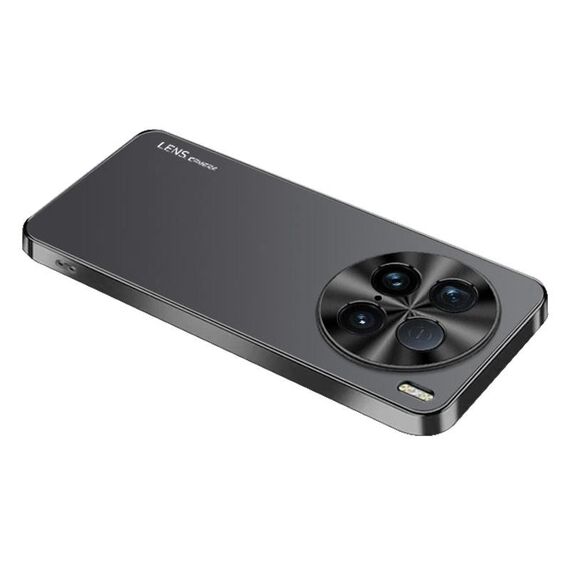 Per vivo X100 Ultra AG Custodia per telefono in acrilico galvanico satinato (nero)