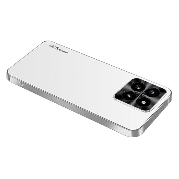 Per Xiaomi 14 Pro AG Custodia per telefono in acrilico galvanico satinato (bianco argento)