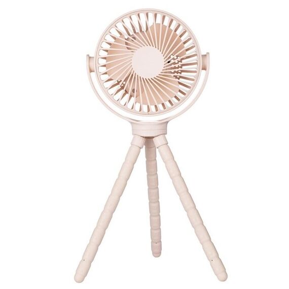 WX1020 Ventilatore estivo portatile portatile Ventilatore da tavolo flessibile per treppiede per polpo (rosa)
