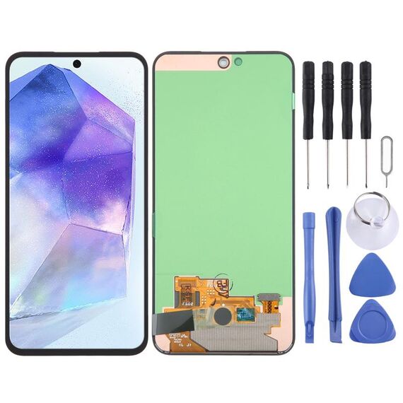 Per Samsung Galaxy A55 SM-A556B Schermo LCD originale con digitalizzatore assemblaggio completo
