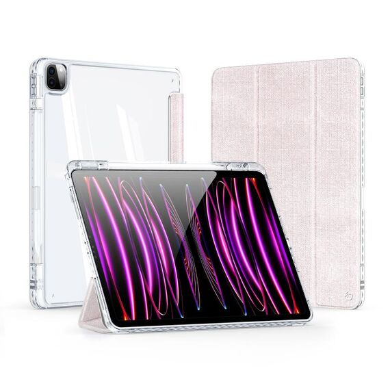 Custodia Smart Tablet PU+TPU per iPad Pro 11 2020/2021/2022 DUX DUCIS serie unità (rosa)