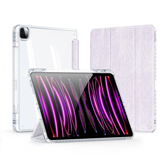 Per iPad Pro 11 2020/2021/2022 DUX DUCIS Unid Series PU+TPU Smart Tablet Custodia(Viola)