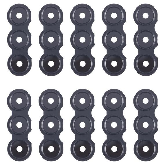Per Samsung Galaxy A05s SM-A057F 10 pezzi Copriobiettivo fotocamera posteriore originale (nero)