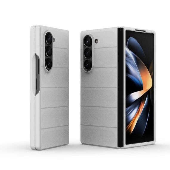 Custodia antiurto per PC Magic Shield Fold per Samsung Galaxy Z Fold6 (bianca)