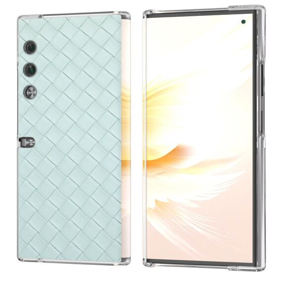 Custodia per telefono in PU con struttura trasparente per borsetta per Honor V (verde chiaro)
